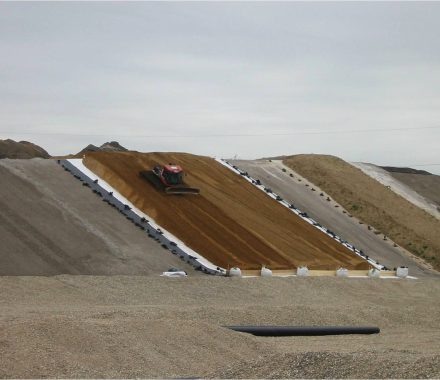 Additives and lubricants for geotextiles
